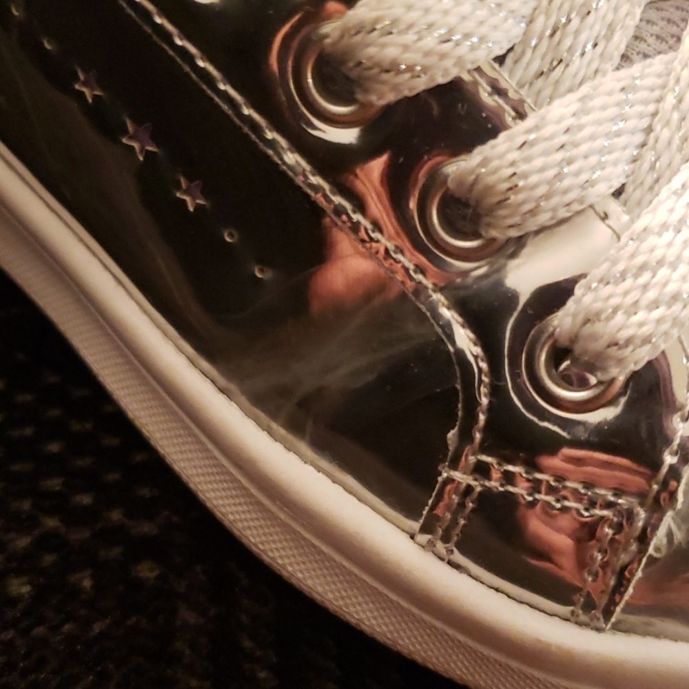 Skechers In Mirror Faux leather for Girls - Picture 4 of 8